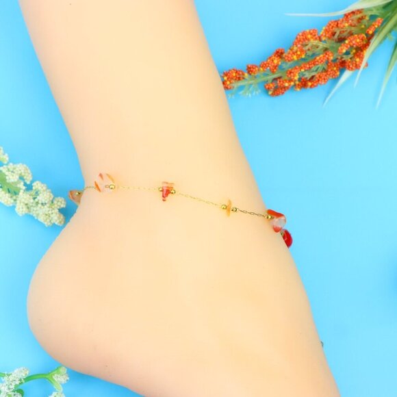 Elegant Handmade Anklet – Perfect for Women & Girls | Ideal Gift Option, DYC1820 - Picture 6 of 8